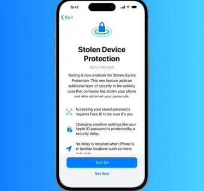 嘉鱼苹果授权维修店分享被盗设备保护功能开启方法 