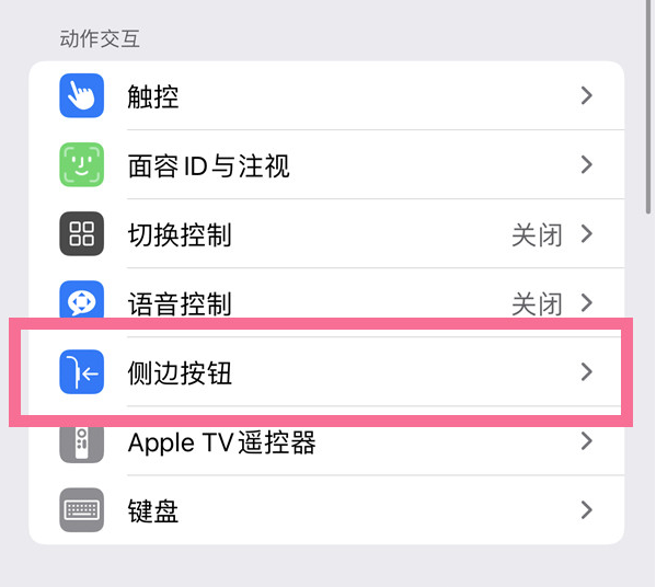 嘉鱼苹果14维修店分享iPhone14 Plus侧键双击下载功能关闭方法 