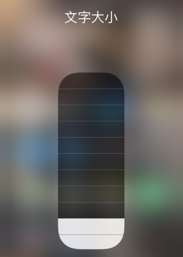 嘉鱼苹果手机维修分享小技巧：在 iPhone 控制中心快速调节字体大小 